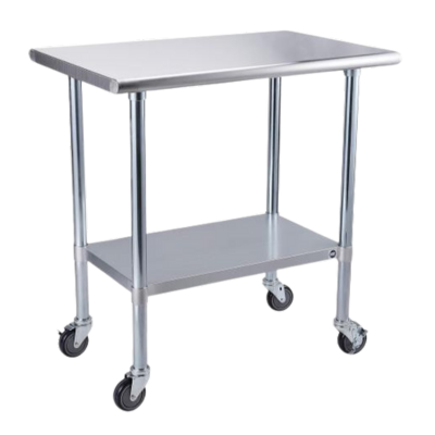 Stainless Steel Utility Cart